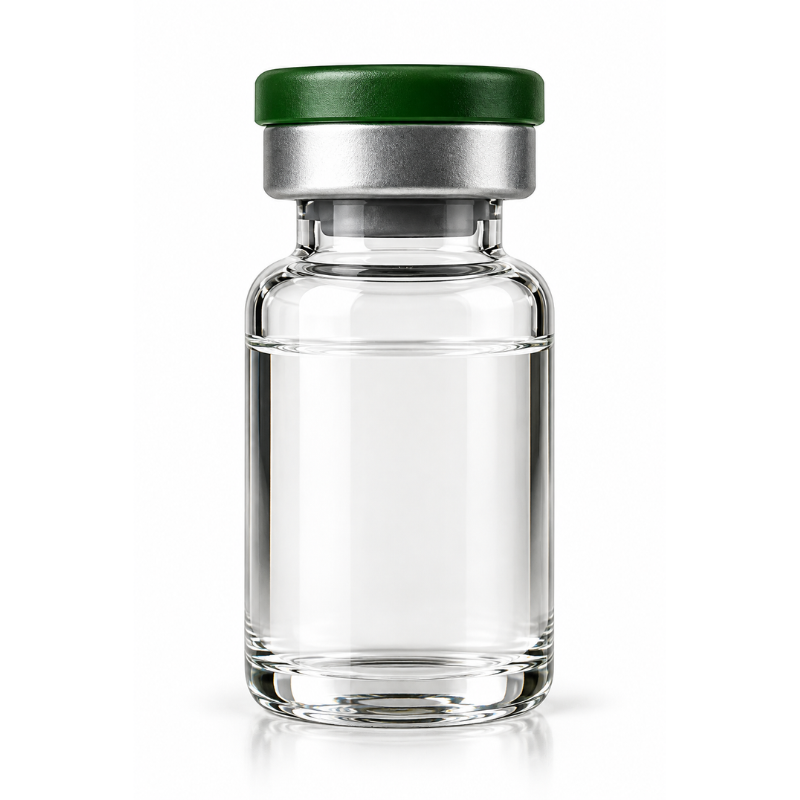Illustration of an unlabeled research vial
